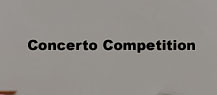 Concerto Competition